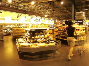 Interior of a Walmart Store